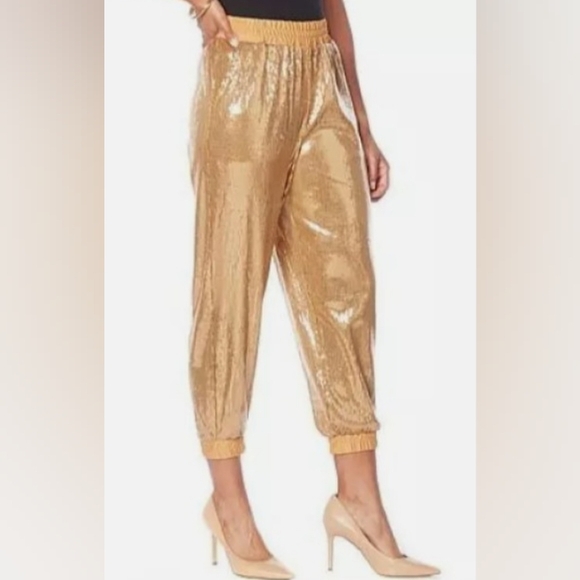 Shavonne Dorsey Gold Sequin  Leisure Suit - Picture 6 of 11